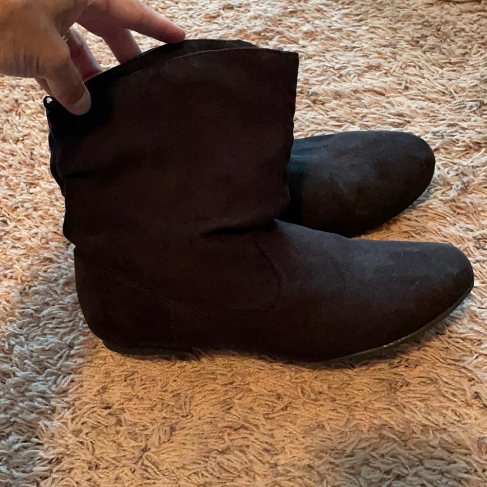 Black booties